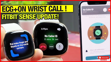 Fitbit Sense Update! (ECG+BT Calls+Google Assist)