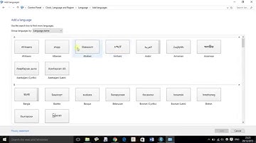 ARABIC language settings - Maktabah Shamelah - WINDOWS 10