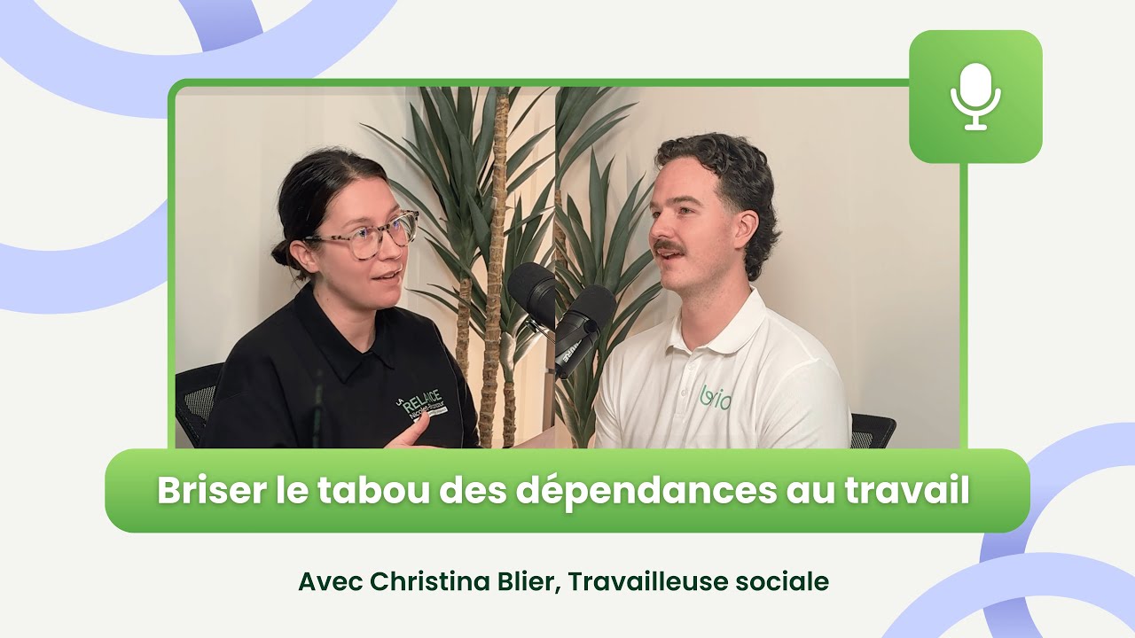 Briser le tabou des dépendances au travail - YouTube