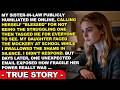 She Went Viral Mocking Me. One Message Destroyed Everything