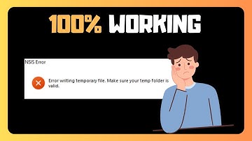 EASY FIX For "Nsis Error Writing Temporary File  Make Sure Your Temp Folder Is Valid" In Windows 11