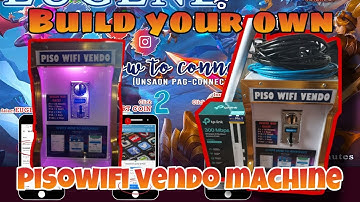 How to Build Piso Wifi Vendo Machine (Tagalog)
