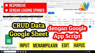 CRUD Google Sheet dengan Google Apps Script