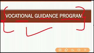 VOCATIONAL GUIDANCE PLAN... IF YOU ARE A TEACHER OF A SCHOOL HOW CAN YOU MAKE A VOCATIONAL PLAN