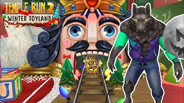 Wolfman Howlin Running in Winter Toyland Christmas  Map Temple Run 2 YaHruDv