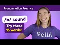 Practicing /b/ – English Pronunciation Lesson (Part 2)