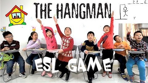 THE HANGMAN GAME - ESL Game - ESL Teaching Tips  - Mike