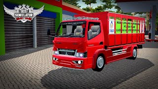 Mod Canter LPG Pertamina || Mod Bussid || Bus Simulator Indonesia V3.3.4