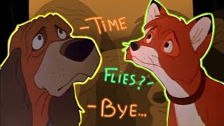 Time. Flies? Bye... |The fox and the Hound clip