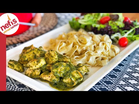 Green Salads Favorim  ????????✅ Ispanaklı Pesto Soslu Tavuk Menüsü????