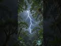 Lost in the Deep South American Jungle Rain #shorts #rainforest #amazonjungle #rainsounds #asmrrain