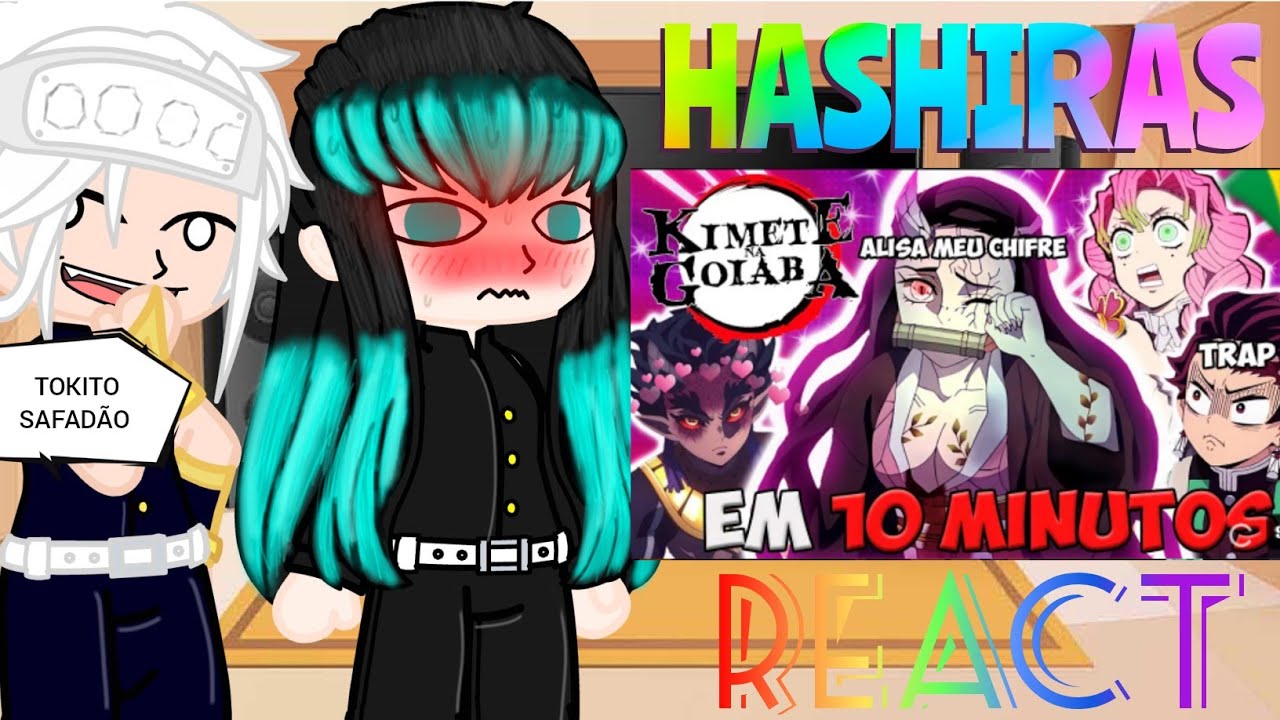 Hashiras react a SEASON 3 EM 10 MINUTOS VAGABUD 😂❤️