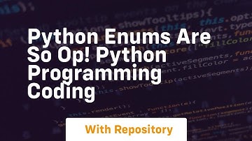 Python enums are so op! python programming coding