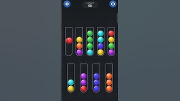 Ball sort - Level 68 #games #ballsort #gaming #shorts