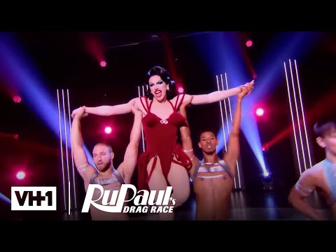 'American' Performance w/ Aquaria, Eureka, Asia & Kameron | RuPaul's Drag Race Season 10
