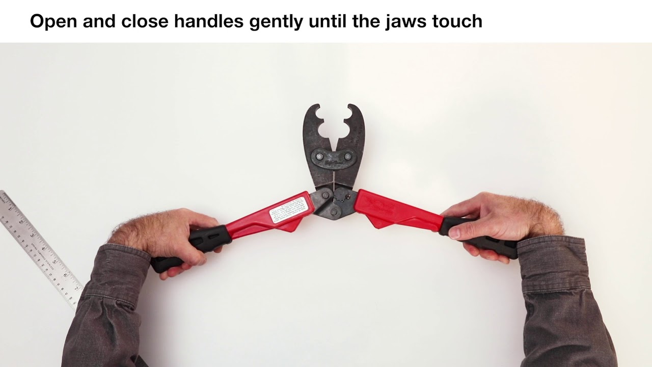 Sargent Copper Crimp Ring Crimp Tool Calibration YouTube