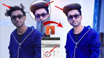 Autodesk Hair Editing Step By Step |Autodesk Sketchbook Hair Editing | Sketchbook Hair Style Editing
