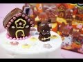 포핀쿠킨 발렌타인데이 초콜릿 만들기 케익 동물의집 가루쿡 식완 Popin Cookin Valentine's Day Chocolate Animal House どうぶつのおうち
