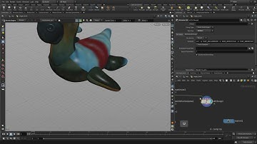 Houdini Foundations | Nodes, Networks & Digital Assets 4 | Color the Points using a Texture