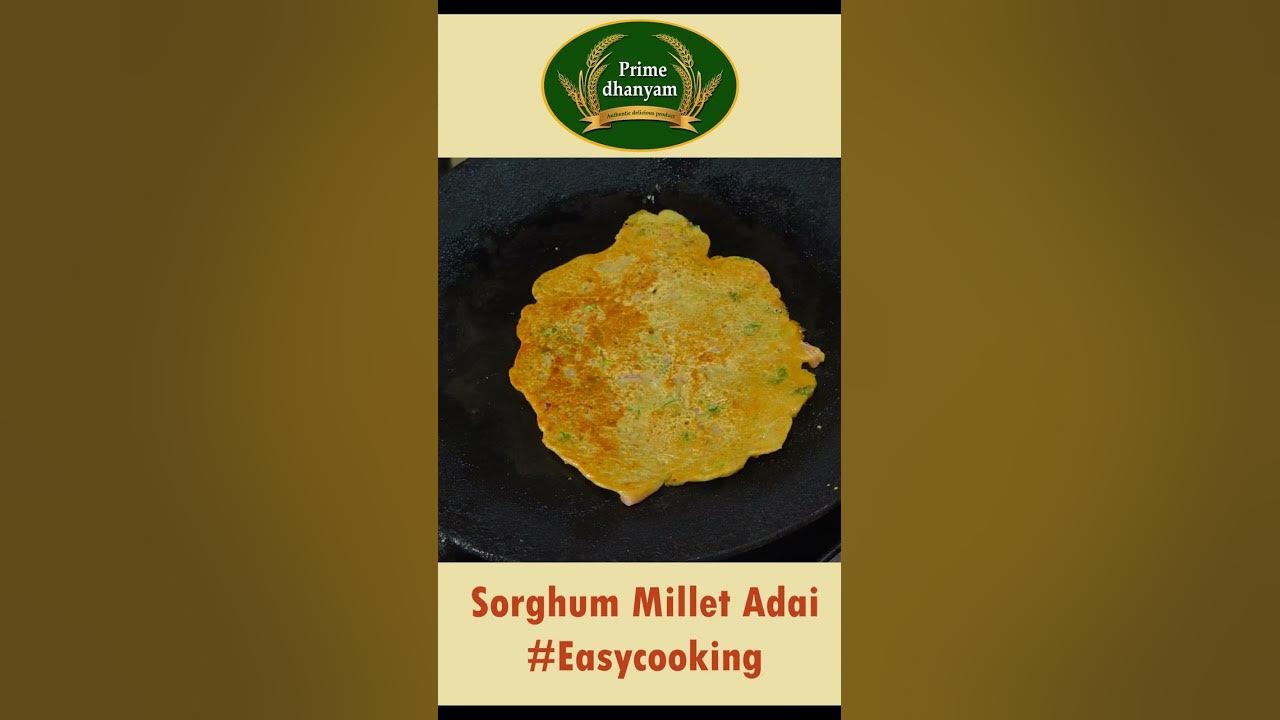 Millet Adai Recipe using Prime Dhaniyam Adai Mix YouTube