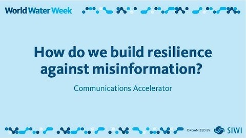 How do we build resilience against misinformation?