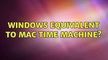 Windows equivalent to Mac Time Machine? (3 Solutions!!)