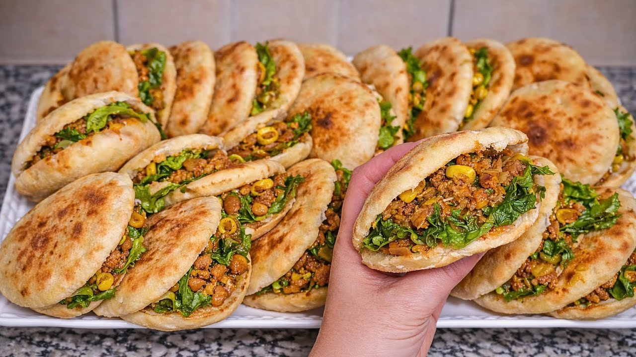 ميني بطبوط معمر بحشوة لذيذة 😋 وعجين بدون دلك🔥 