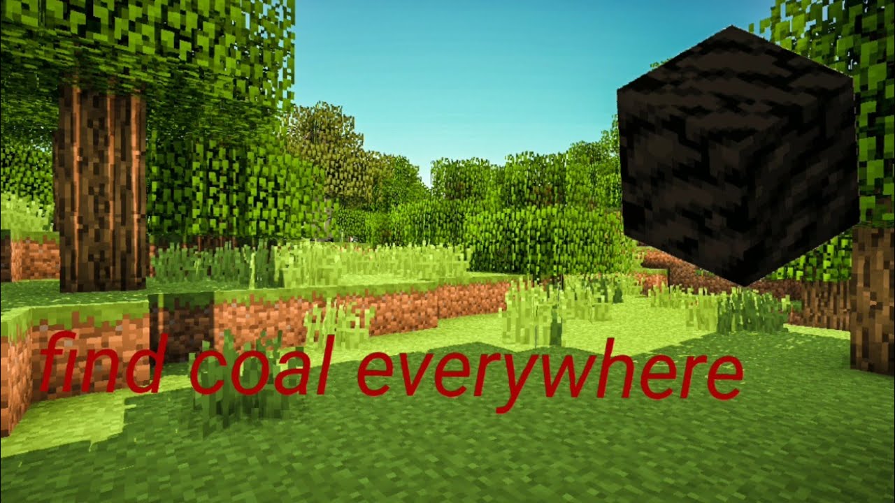 How to find coal in Minecraft - YouTube