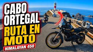 Ruta en moto a Cabo Ortegal con un compañero | Himalayan 450