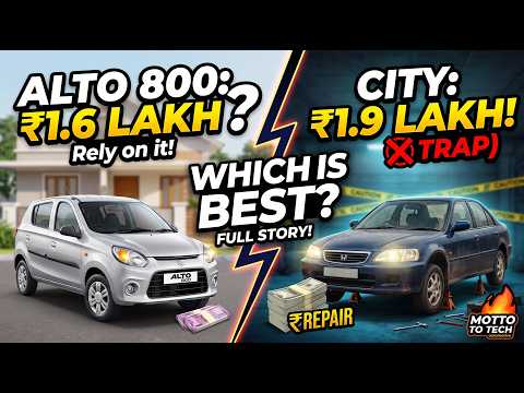Best Used Cars Under 2 Lakhs in India (2026): Top 5 Reliable Family Cars | Motto to Tech