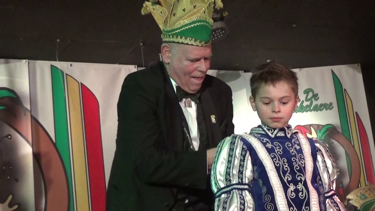 Kènjerzitting Kraonkelaere 2020:  Oetrope Nigel Boon es Prins Nigel I