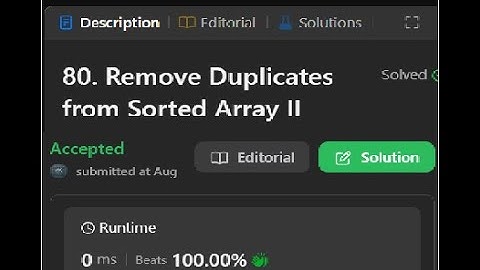 80. Remove Duplicates from Sorted Array -2 || LeetCode Top 150 ||  LogicBytesbyAK || JAVA ||