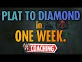 he went from plat 4 to diamond 4 in a week after my coaching - Challenger LoL Coach