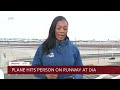 Frontier jet on takeoff strikes, kills person at DIA: 12 hurt