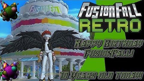 Happy 10th Birthday FusionFall - Retro