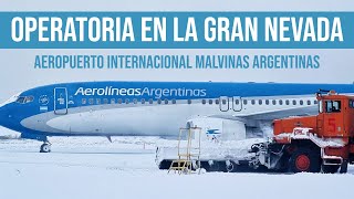 Operatoria del AEROPUERTO ✈️ en la Gran NEVADA ❄️ | vlog 91