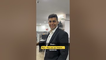 Pov : You are an intern🥲| Yash Lalwani #shorts #intern #internship
