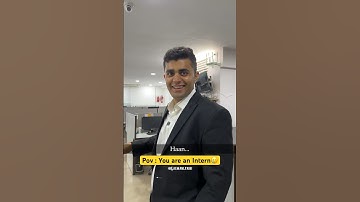 Pov : You are an intern🥲| Yash Lalwani #shorts #intern #internship