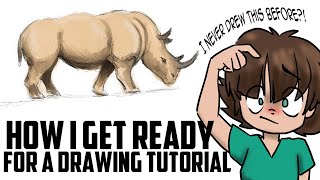 Teaching a TUTORIAL for something I&#39;ve never DRAWN before.