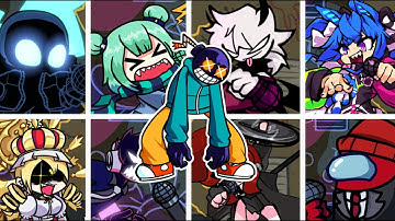 【FNF Collaboration BETADCIU】Ballistic But Every Turn A Different Character Is Used【FNF】​