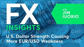 FX Insights: U.S. Dollar Strength Causing More EUR/USD Weakness