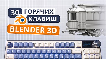 Как моделировать быстрее в Blender 3D? Мой Топ 30 горячих клавиш.