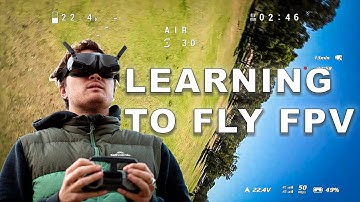 First Power Loop and Split-S attempts (5" FPV Freestyle Drone)