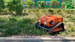 factory direct sales low wholesale price China wildfire prevention radio controlled grass trimmer