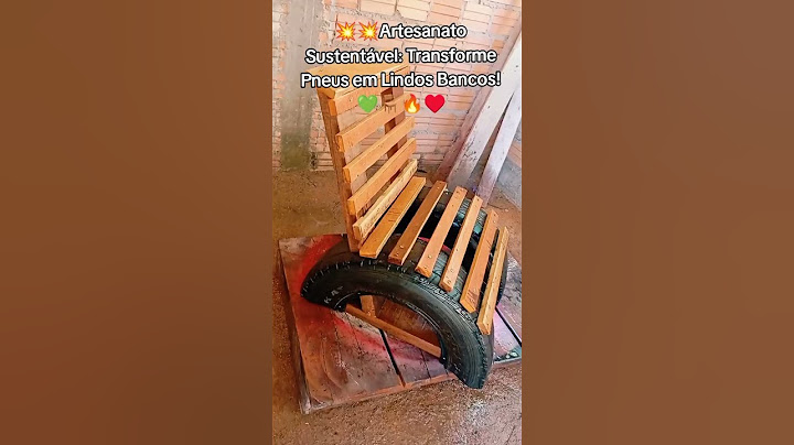 Banco feito com pneu #dicas #reciclagemcriativa #criatividade #reciclandopessoas #diy #dica #artes