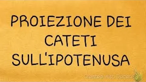 Che significa il termine ipotenusa?