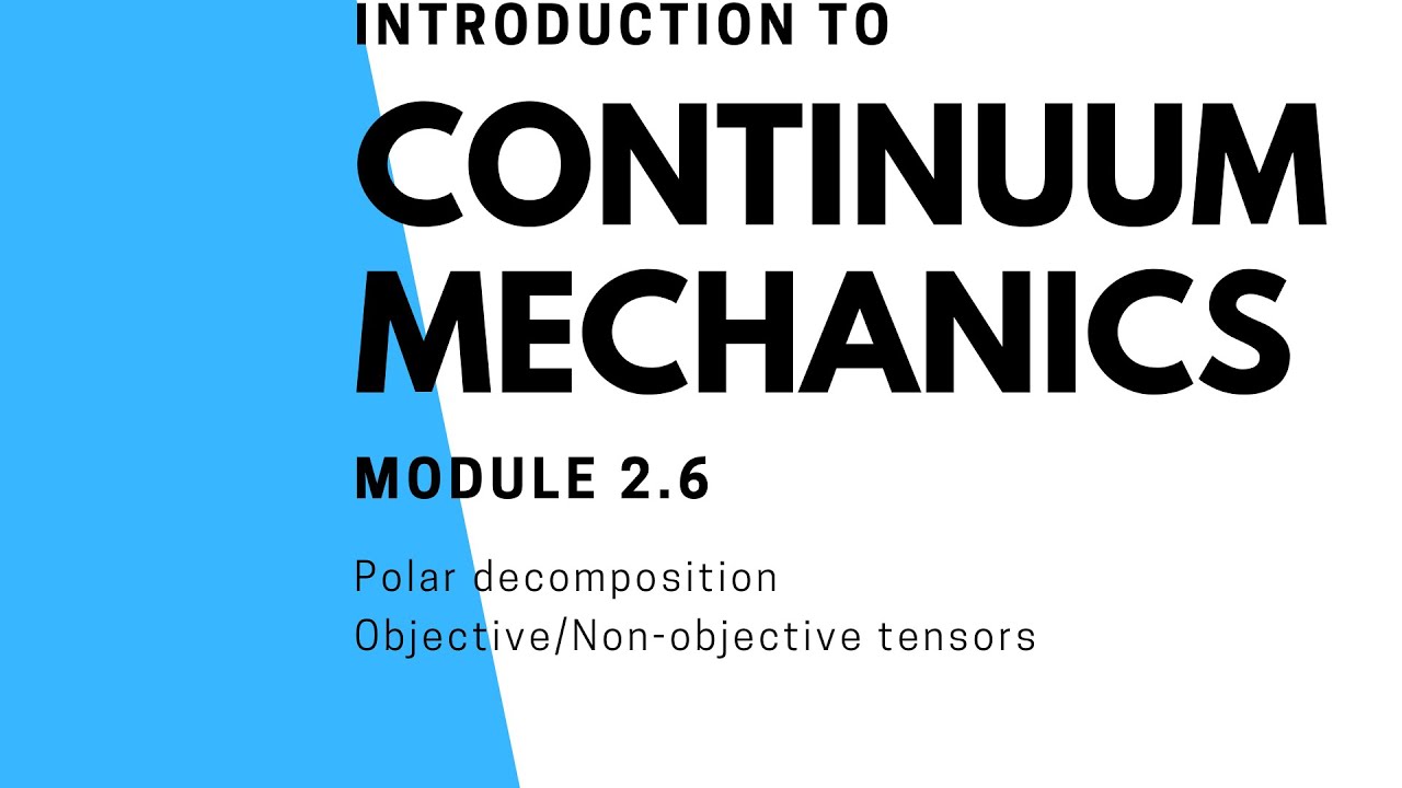Module 2.6 Polar decomposition - YouTube