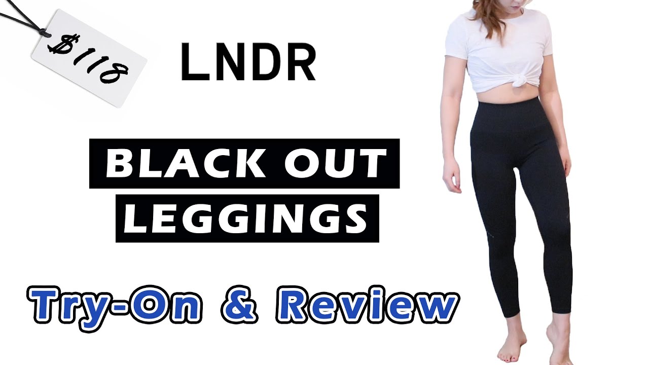 LNDR BLACK OUT LEGGINGS, TRY-ON & REVIEW