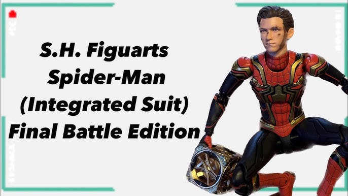 Homem aranha Integrated Suit Final Battle Edition S.H. Figuarts