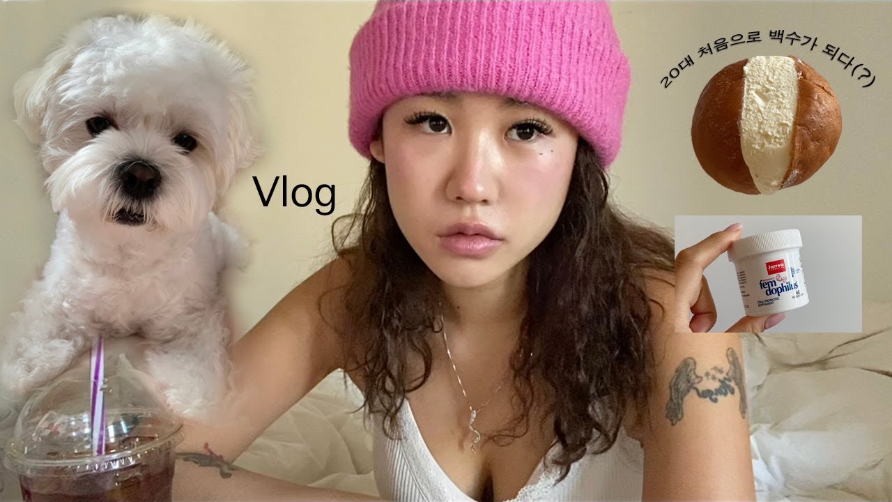 VLOG | 선택적 백수가 된 나의 일상 (백수도 바쁘다...) + 유산균 추천/스벅 신상 빵/겨울이/코리안좀비mma/언박싱/한남동 데이트